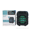 6.5 Inch Speaker RGB Lights Party Box with Microphone - GTS-1398